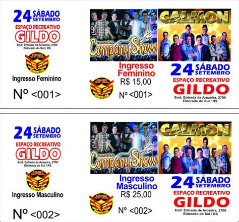 Escolha de ingressos.
